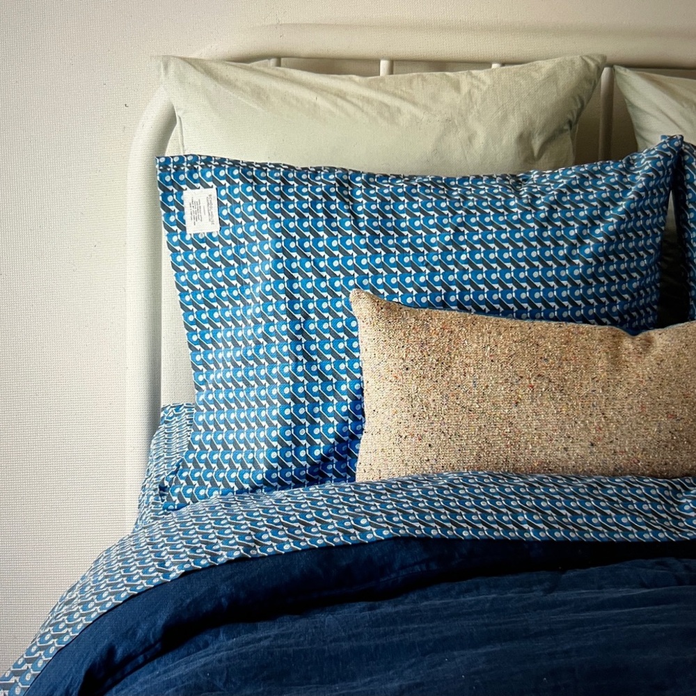 schoolhouse linen duvet set nwt - Picture 8 of 9